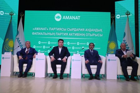 Ортақ ой – оңтайлы бағдар:  партияның облыстық филиал төрағасы ауданға келді