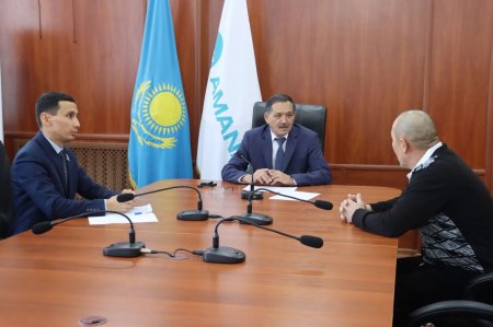 Аудан әкімі тұрғындарға жеке  қабылдау өткізді