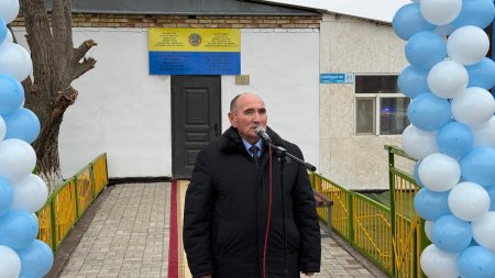 Қызылорда облысында екі ауылға бірдей қызмет көрсететін жаңа учаскелік полиция пункті ашылды