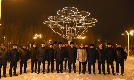 Аймақ басшысы президент саябағын қайта жаңғырту жұмыстарымен танысты