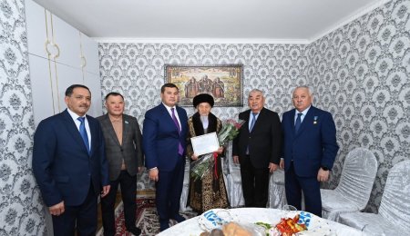 Майдангерге құрмет:  Яхия Тасыров – 104 жаста