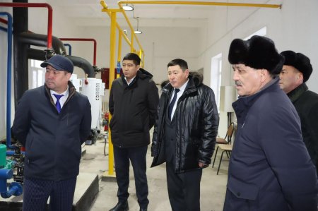 Аудан әкімі іргелі білім ордасына барды