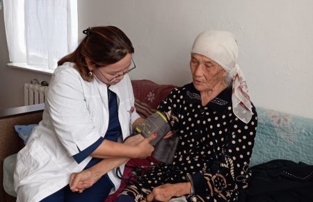 Ауыл тұрғындарына  қызмет ететін амбулатория