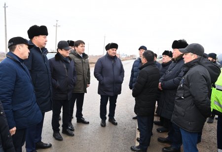 Аймақ басшысы «ШИЕЛІ-ТАЙҚОҢЫР» автокөлік жолын жөндеу жұмыстарымен танысты