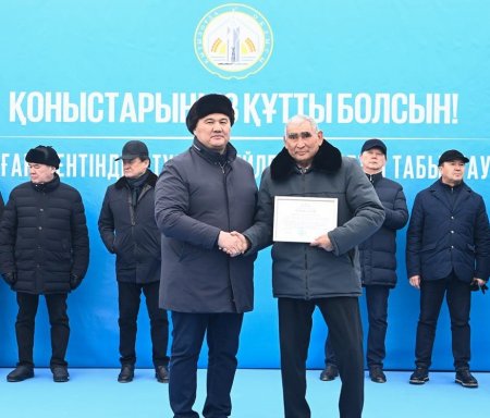 Жаңақорған кентінде 80 отбасы жаңа баспанаға ие болды