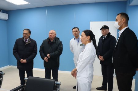 Аудандық аурухана компьютерлік-томографиялық аппаратпен қамтамасыз етілді