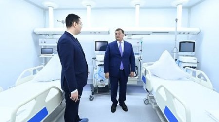 Арал аудандық көпбейінді орталық ауруханасының жұқпалы аурулар бөлімшесі ашылды