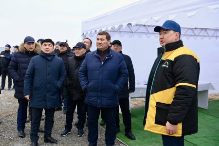 Аймақ басшысы тұрғын үйлер құрылысының барысын көрді