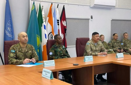 БҰҰ миссиясының басшысы қазақстандық бітімгерлердің даярлығын жоғары бағалады