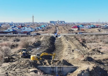 Аймақ басшысы «Қызылжарма» каналы мен Сағымбаев көшесін жаңғырту жұмыстарымен  танысты