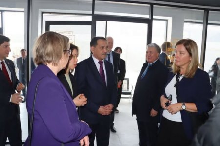 Еуроодақ елшілері Бесарық ауылында