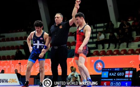 Қазақстандық балуандар Албаниядағы турнирде 11 медаль жеңіп алды