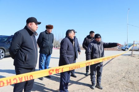 Ақжарма ауылын газдандыру жұмыстарының барысы бақыланды