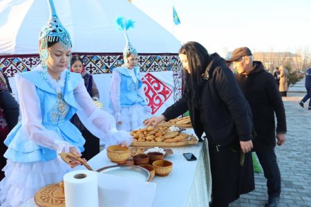 Cырдария ауданында референдум аясында ұлттық құндылықтар дәріптелуде