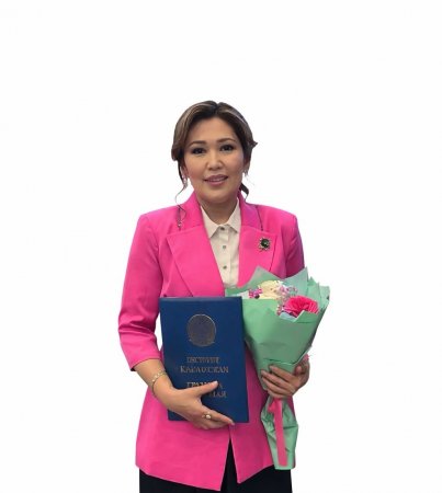 Облыстың ең жоғары марапатын алды