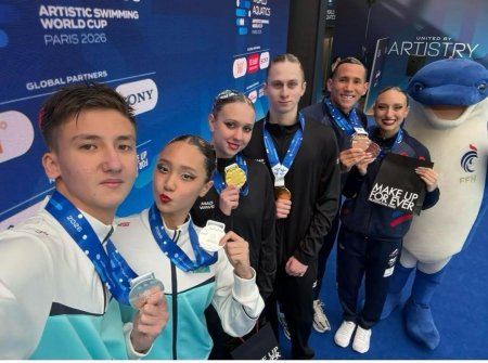 Қазақстан әртістік жүзуден Әлем кубогы кезеңінде екінші медаль жеңіп алды