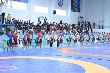 Қызылордада панкратионнан Қазақстан чемпионатының ашылу салтанаты өтті