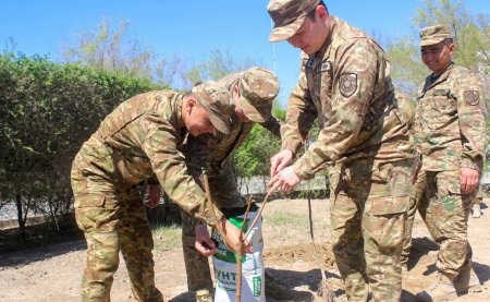 «Таза Қазақстан» акциясы аясында кең ауқымды көгалдандыру және абаттандыру жұмыстары ұйымдастырылды