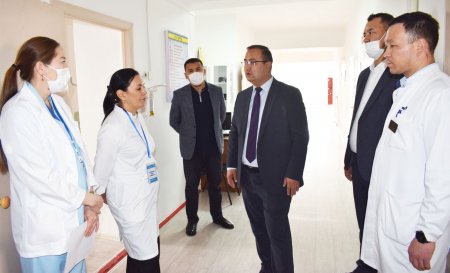 Басқарма басшысы  іссапармен келді