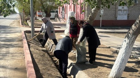 «Таза Қазақстан» экологиялық акциясы аясында сенбілік жұмыстары жүргізілді