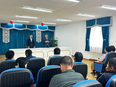 «О.Әбілпаттаев» бастауыш партия ұйымында есеп беру кездесу өткізді