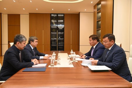 Аймақ басшысы «Kegoc» ақ басқарма төрағасымен кездесті