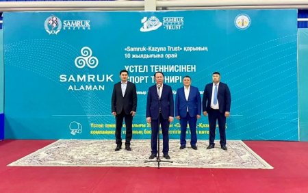 Қызылордада үстел теннисінен облыстық турнирдің ашылу салтанаты өтті