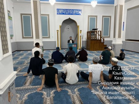 РАНТ мүшесі Тимур Алиев Сырдария ауданында діни-ағартушылық кездесулер өткізді