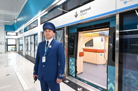 Мемлекет басшысы жеңіл рельсті көлік пайдалануға берілді