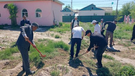 «Таза Қазақстан» экологиялық акциясы аясында сенбілік жұмыстары жүргізілді