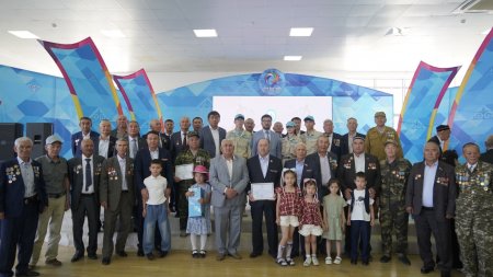 Ұрыс қимылдарының ардагерлеріне арналған «Ерлік кабинеті» ашылды