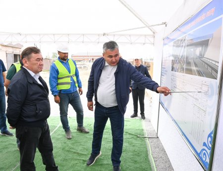 Құрылыс барысы тұрақты бақылауда