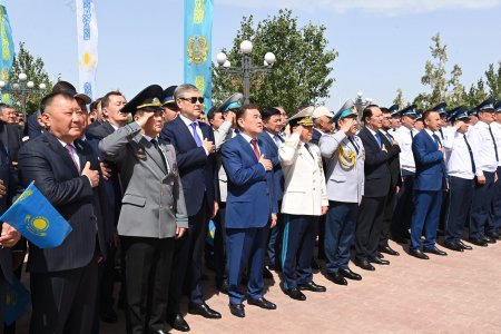«Рәміздер рухы – Конституцияның күші» атты жалпыұлттық патриоттық акция өтті