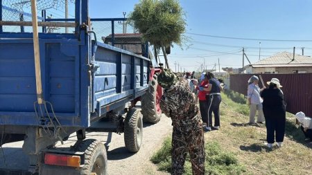 «Таза Қазақстан» экологиялық акциясы аясында сенбілік жұмыстары жүргізілді