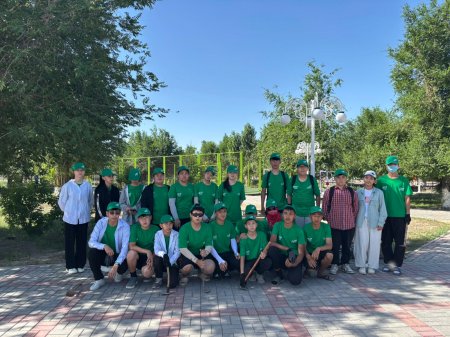 «Жасыл ел» еңбек жасағының жазғы маусымы басталды