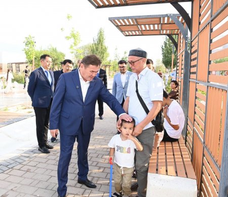 Қалалық саябақ Қызылордалықтарға қызмет көрсетуде