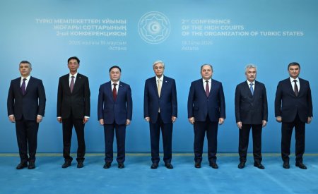 Президент Түркі мемлекеттері ұйымына мүше елдердің Жоғарғы сот төрағаларымен кездесті
