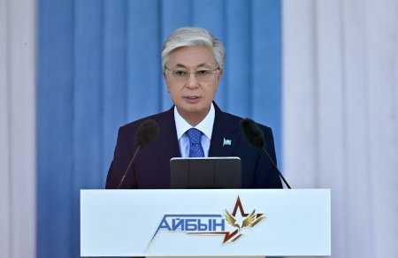 Мемлекет басшысы «Айбын» ХІI халықаралық әскери-патриоттық жастар жиынында сөз сөйледі