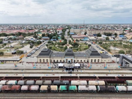 Қазалы теміржол вокзалы: тарихи ғимараттың жаңа келбеті