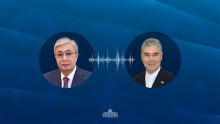 Мемлекет басшысы Түрікменстан Халк Маслахатының Төрағасы Гурбангулы Бердімұхамедовпен телефон арқылы сөйлесті