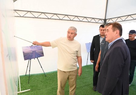 Жол негізі дайындалып, инженерлік құрылыстар орнатылуда