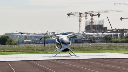 Астанада алғашқы ұшатын таксидің таныстырылымы өтті