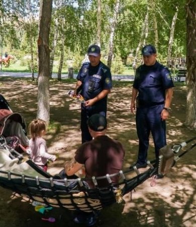 Елорда саябақтарында профилактикалық рейдтер өтіп жатыр