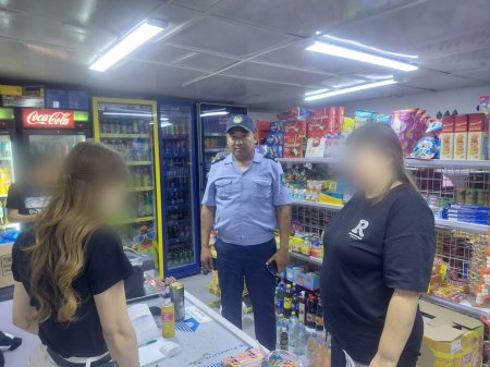 Түнгі уақытта алкоголь өнімдерін сатқан 181 дүкен иесі әкімшілік жауапкершілікке тартылды