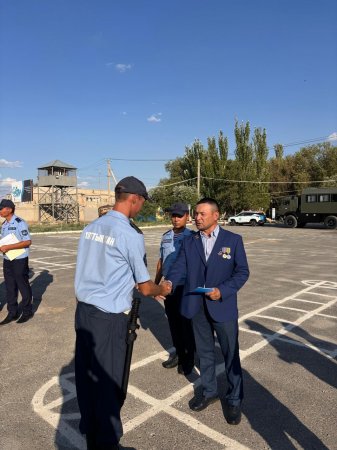 5547 әскери бөлімінде «Алғашқы қызмет күні» іс-шарасы өтті