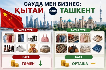 Сауда мен бизнес: Қытай әлде Ташкент?