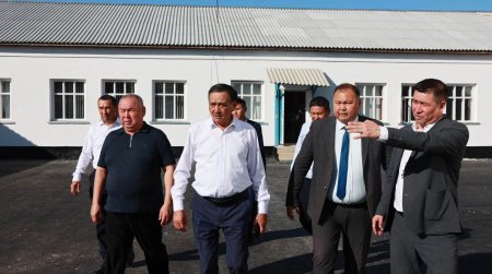 Аудан әкімі әлеуметтік нысандардың жылу маусымына дайындығын көрді