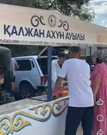 Ауданда ауыл шаруашылығы өнімдерінің жәрмеңкесі өтуде