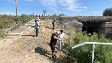 «Таза Қазақстан» экологиялық акциясы аясында сенбілік жұмыстары жүргізілді