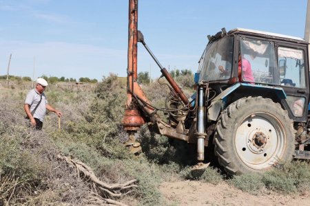 Іргелі ауылды  электрмен жабдықтау жалғасуда